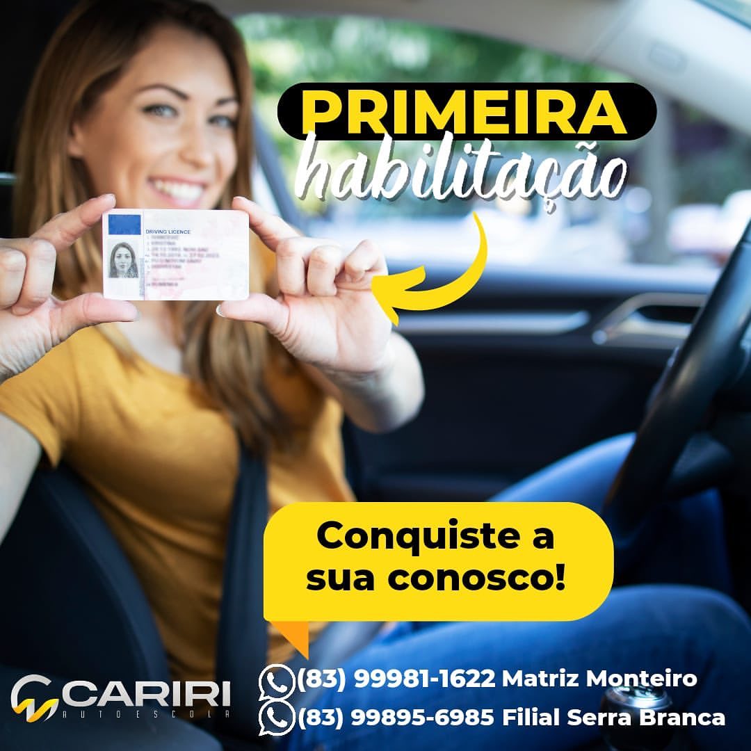 cariri monteiro auto escola